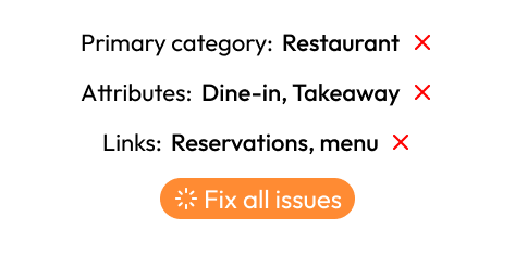 Profile clean-up for cafés
