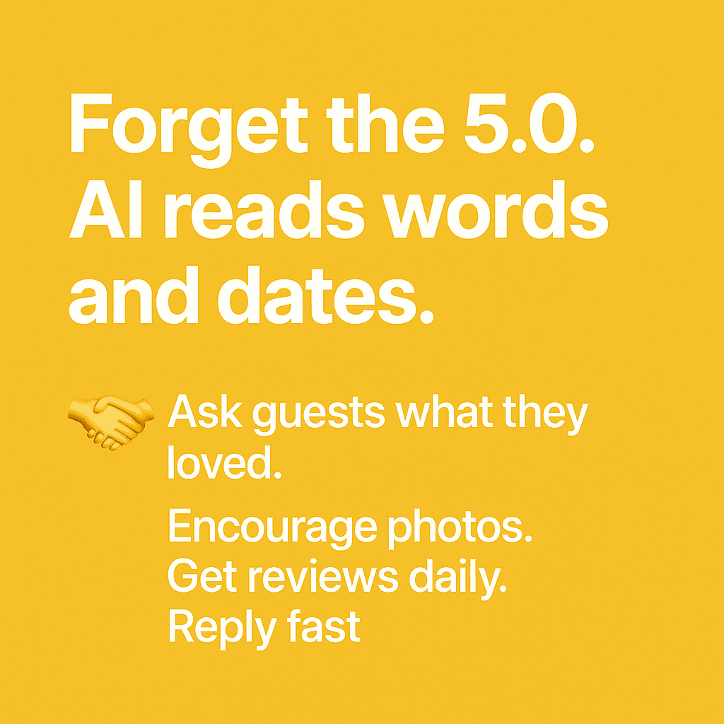 Forget the 5.0 Stars: Why Review Content and Recency Win